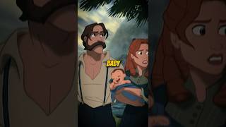 Tarzan is Elsa’s BROTHER?! #disney #frozen #tangled #littlemermaid #pixar