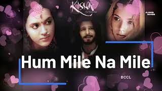 Hum Mile Na Mile slowed and reverb - kisna - Popular Romantic Song