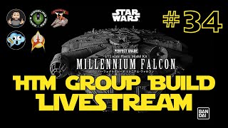 HTM Group Build Livestream - Bandai Perfect Grade Millennium Falcon #34