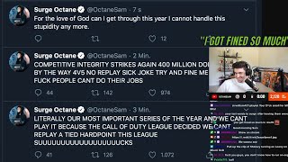 Octane on getting fined a lot by the CDL