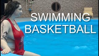 Swimming Basketball in the pool - Part 5