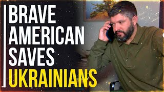 American Brian Stern - help evacuate Ukrainians from hot spots