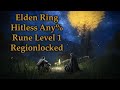 No-Hit Elden Ring RL1 Regionlocked Any%