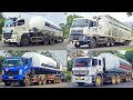 Kumpulan Footage Truck Tangki Trailer Rangkaian Paling Panjang 22 Roda 6 Axle • Samator, SSSS, GCS