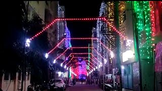 Ceiling design RGB pixel led | outdoor light decoration ideas | Ravi Light House