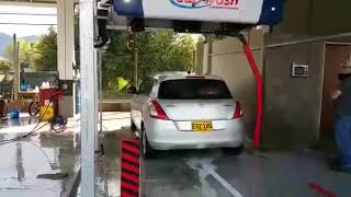 Sino Star T12 touch free car wash machine working in Colombia