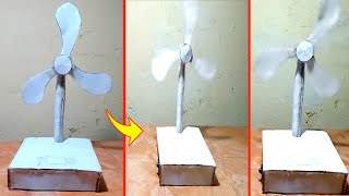 How To Make Cardboard Fan || Science Project Experiment 💥||cardboard project||