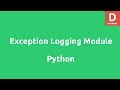 Python Exception Logging Module