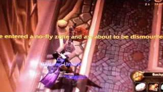 How to get in ally side of dalaran as horde