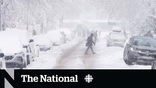 Southern Quebec hit with big winter storm … in April