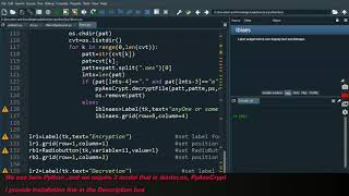 How to encrypt and Decrypt ,Cryptography Software ,File Encryption -Decryption Software by python
