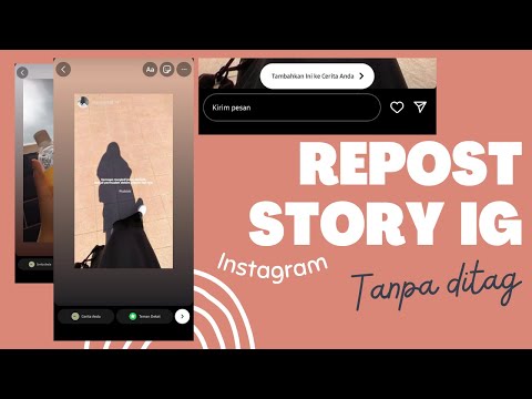 Cara Repost Story Instagram Tanpa Di Tag Tanpa Aplikasi|| Trik ...