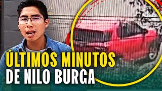 Los últimos minutos de Nilo Burga: Estaba esperando a un amigo