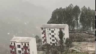 Snowfall In Pauri Hills| Gagwarsyun Valley | Pauri Garhwal | Uttarakhand | Incredible North India