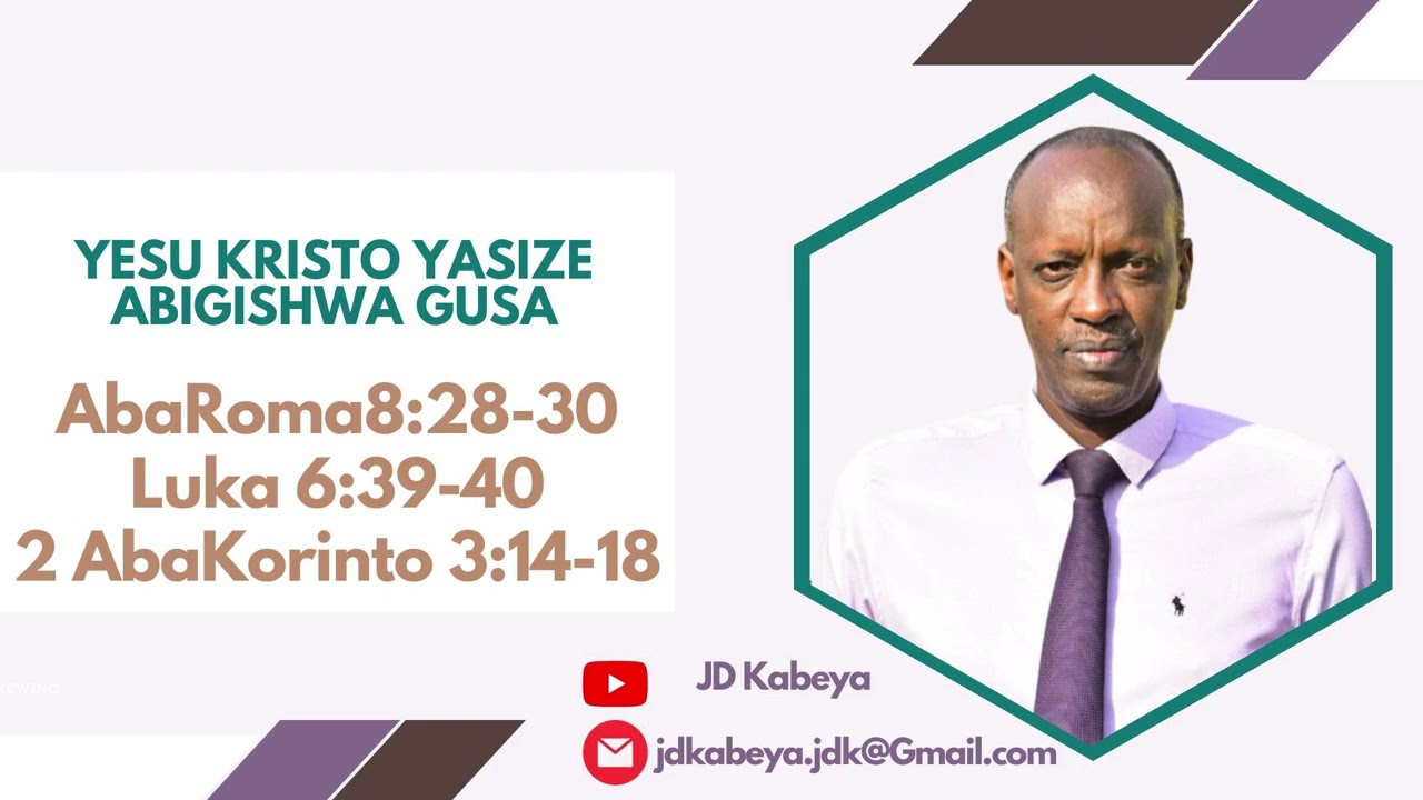 YESU KRISTO YASIZE ABIGISHWA GUSA - YouTube