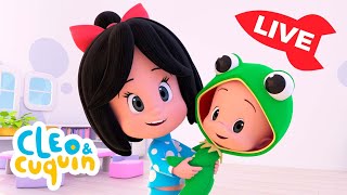 🔴 DIRECTO 🔴 Canciones infantiles y vídeos educativos de Cleo y Cuquín