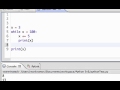 Intro To Python: While Loops