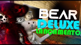 LANÇOU O BEAR DELUXE UPDATE DEMO! Minha Reação + Easter Eggs! - Roblox BEAR Alpha