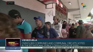 Venezuela held the 1st National Public Consultation for 2025