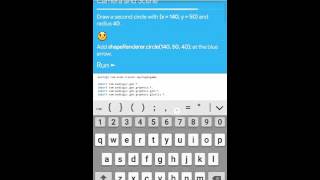 AIDE IDE lessons (libGDX) java ep3
