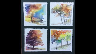 Watercolours With Caroline Lesson Two