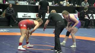 2024 Sr CDN Nat WW76kg Shauna Keubek (Brock) vs Faith Telford (Lon)