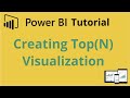 Power BI TopN Filter to Display the Top or Bottom Values in the Chart