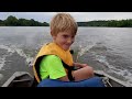 lucky liam boat ferryman at 8 years old