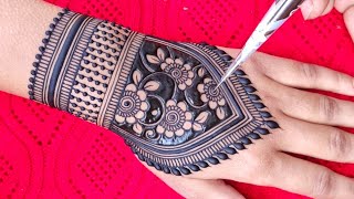 Eid special beautiful and stylish mehndi design for hand || back hand mehndi design || mehandi