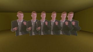 Rickroll in backrooms gmod