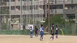 2012.10.7　サッカーTRM２　城山中学校　vs　FCグローバルB