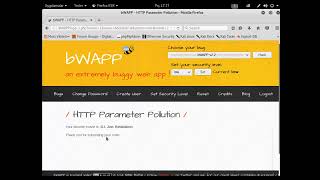 Other Bugs - HTTP Parameter Pollution