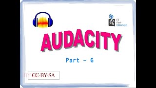 Audacity Tutorial 6: Saving & Exporting Your Audacity Project