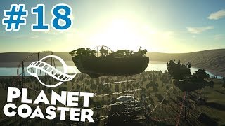 #18【遊園地】Planet Coaster「浮遊した島を巡るコースター！丸一日かけて頑張ったゾッ！」