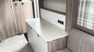 Swift  Challenger 480 SE 2024 . Two berth luxury end washroom . For sale at North Western Caravans.