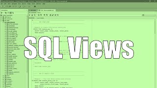 SQL Views in Oracle