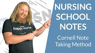 How to take notes in nursing school (the Cornell Method and how to study for nursing school)