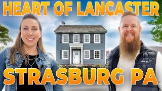Inside $475,000 Restored Strasburg PA Farmhouse | Lancaster County PA