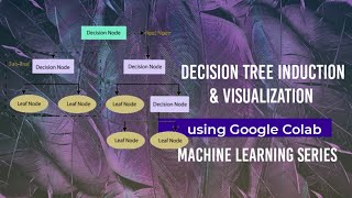 Decision Tree Induction and Visualizing | Python | Machine Learning | Scikit learn