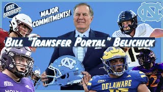 Bill Belichick Is ON FIRE In The Portal!! | Who Left & Joined UNC Football? | UNC Transfer Portal