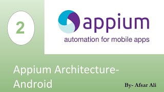 Part 2 - Appium Architecture - Android