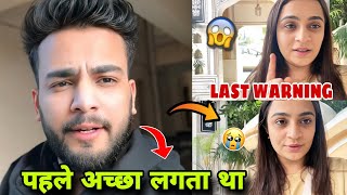 Omg! Elvish Yadav And Kirti Mehra Last Warning On Haters || Kirti Mehra Very Challenged Video😲