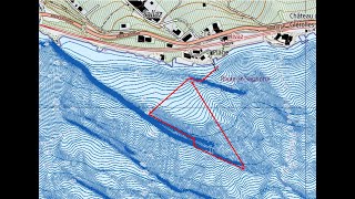 Plongée jusqu'au bas de la falaise de Rivaz Minoterie - Lac Léman