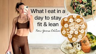 What I Eat in a Day to stay Healthy & Lean | Following a Meal Plan, My Easy & Nutritious Recipes