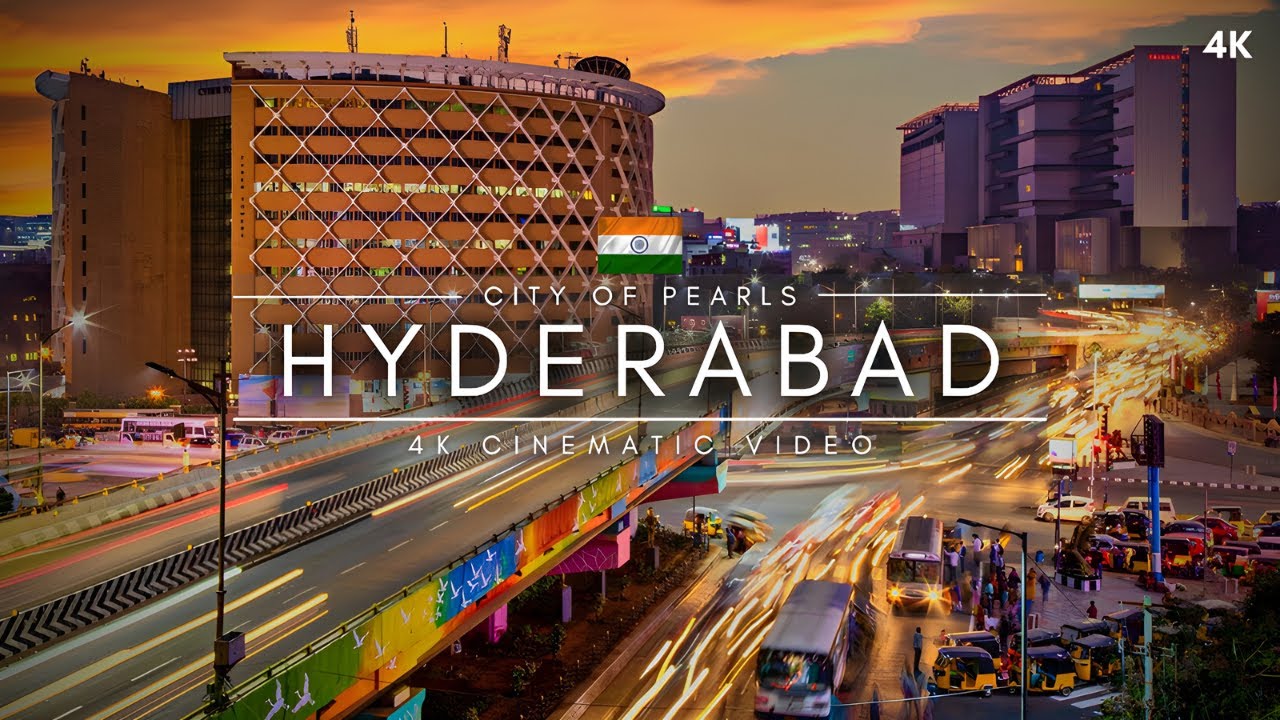 Hyderabad City Cinematic And Informative Video | हैदराबाद शहर ...