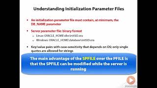 03 02 Oracle Database 12c Fundamentals Understanding Initialization Parameter Files