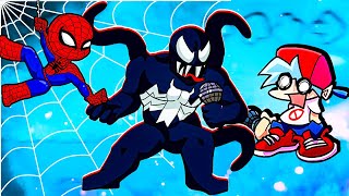 Босс ВЕНОМ и Человек-Паук против Бойфренда во Friday Night Funkin vs Spider Man