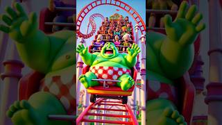 ❤️ Evolution of baby: hilarious scene of sumo wrestler in amusement park #shorts #ultra funny