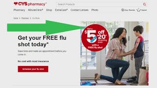Freebies you can get when you get your flu shot