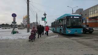 4k Архангельск. прогулка от ТЦ Терминал до центрального рынка. Русский север.